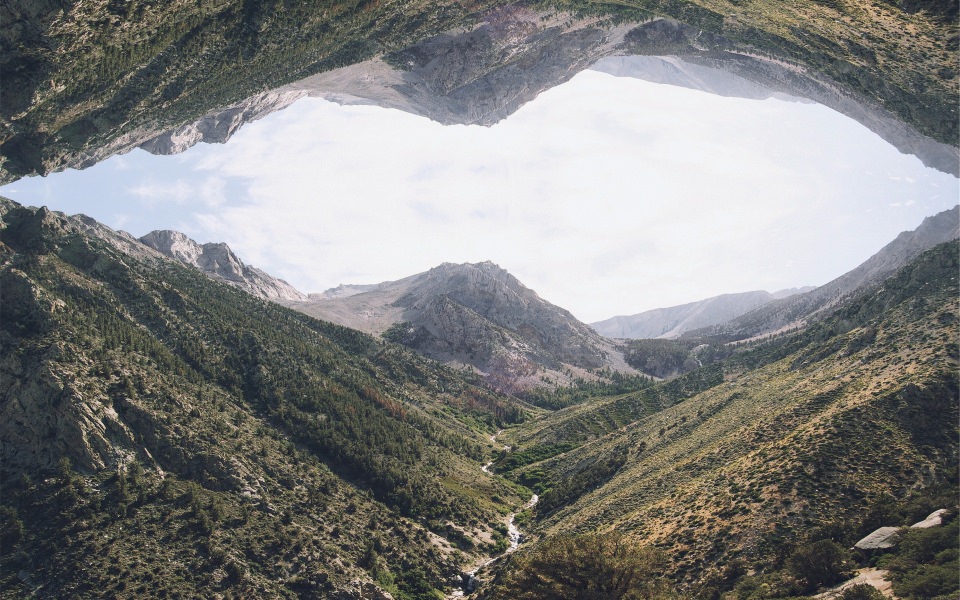 Download Mountain Reflection wallpaper
