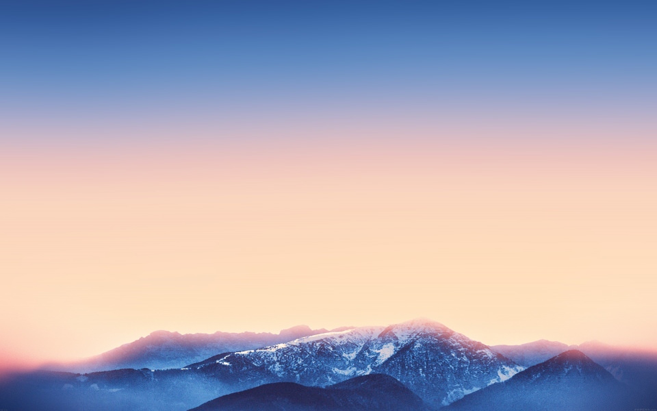 Download Mountain Top Sunrise wallpaper