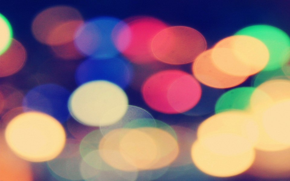 Download Multicolored Blurred Lights wallpaper