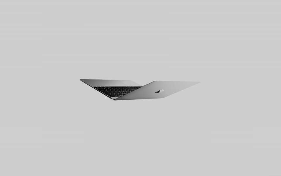 Download New Silver Macbook wallpaper