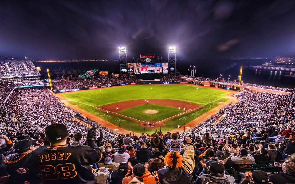 Download Panorama Baseball Stadium wallpaper