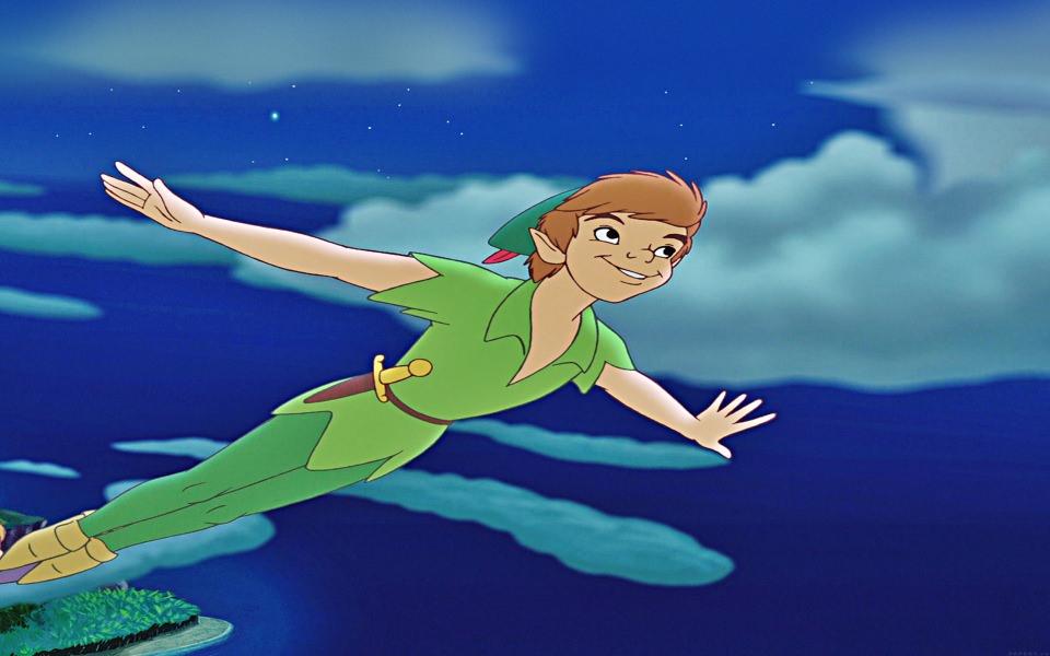 Download Peter Pan Flying wallpaper