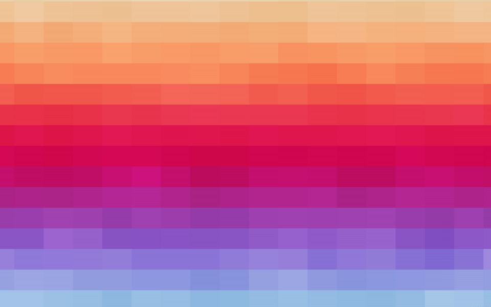 Download Pixel Rainbow Pattern Block Art wallpaper