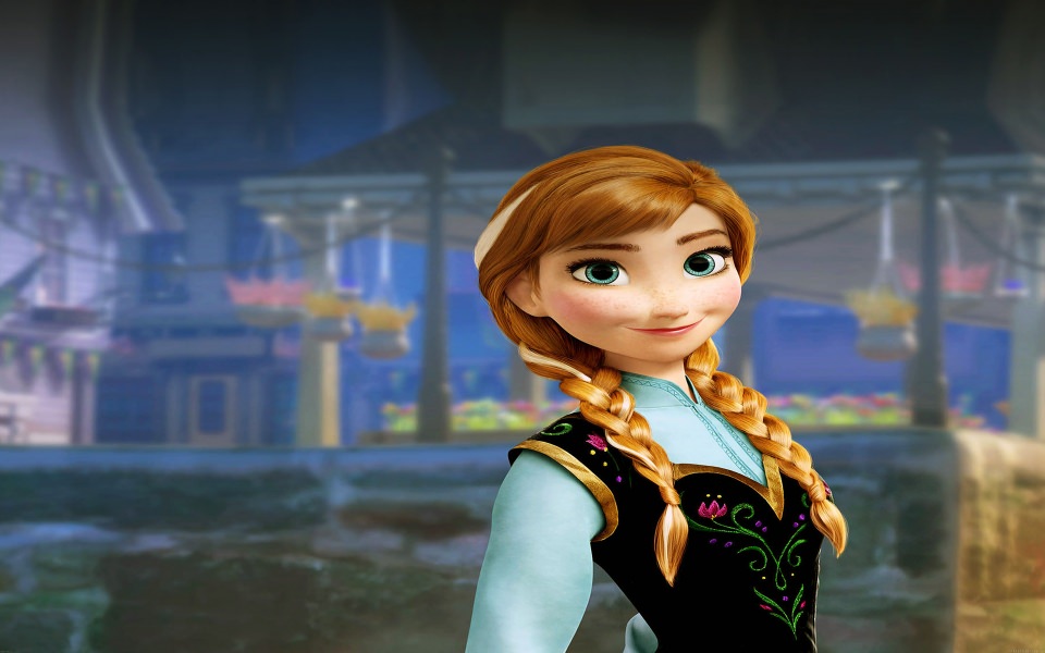 Download Princess Anna from Frozen wallpaper