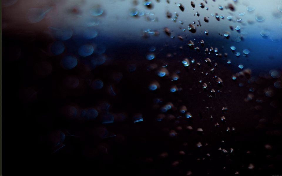 Download Rain Drops On Glass wallpaper
