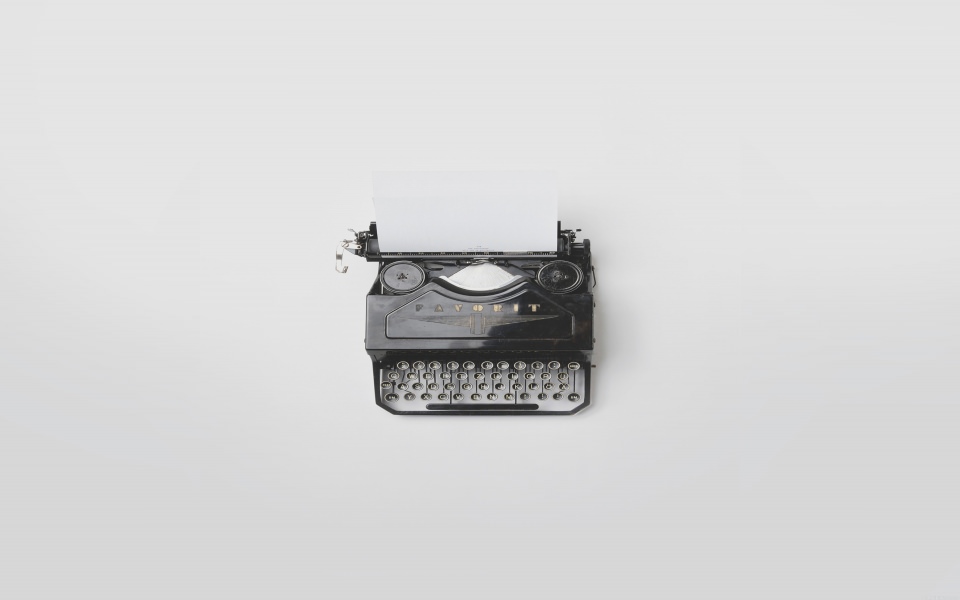 Download Retro Vintage Typewriter wallpaper