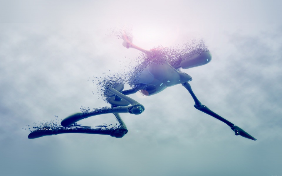 Download Robot In Water wallpaper