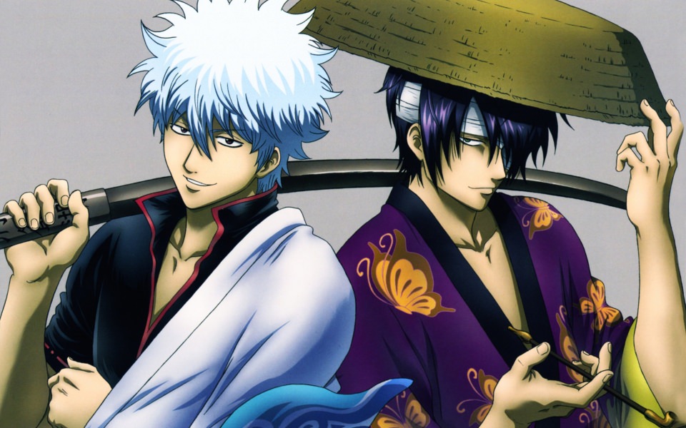 Download Shinsuke And Gintoki Anime wallpaper