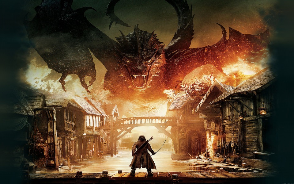 Download Smaug From The Hobbit wallpaper
