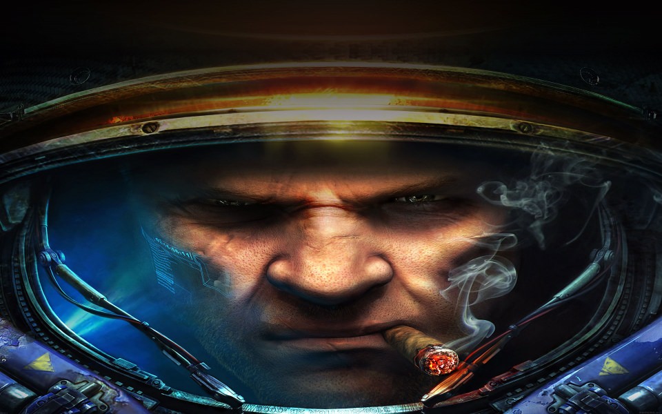 Download Starcraft Game Poster wallpaper