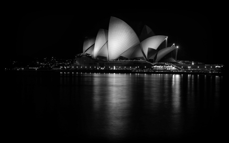 Download Sydney Opera House At Night wallpaper
