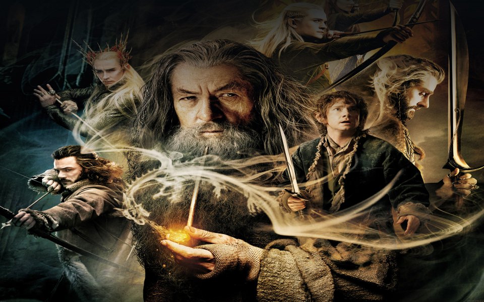 Download The Hobbit Desolation of Smaug Film Poster wallpaper