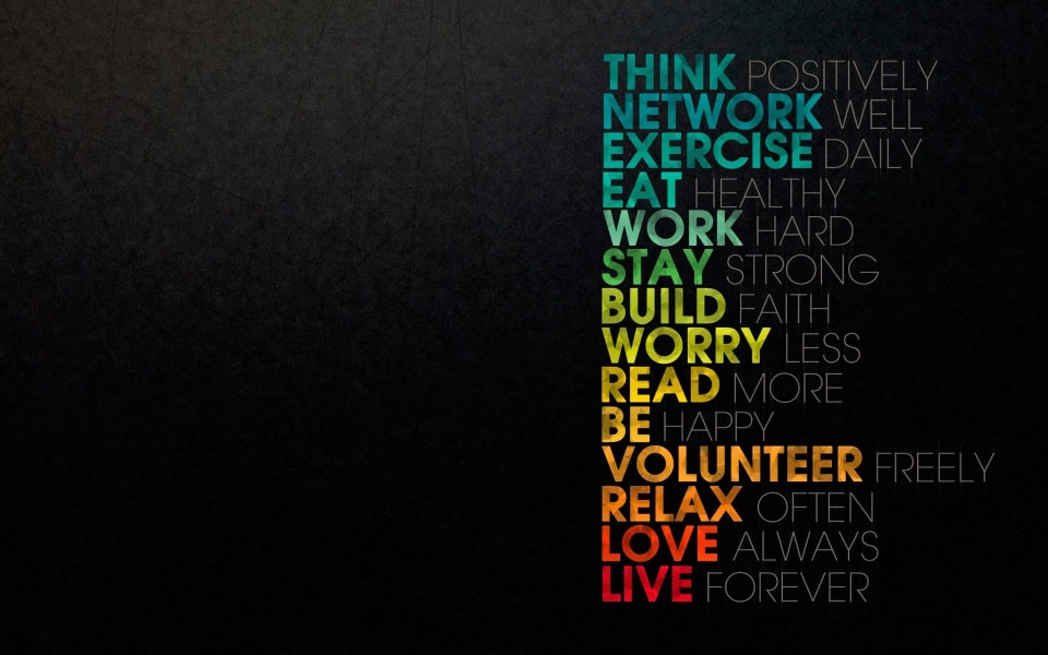 Download Think Positively Motivation wallpaper