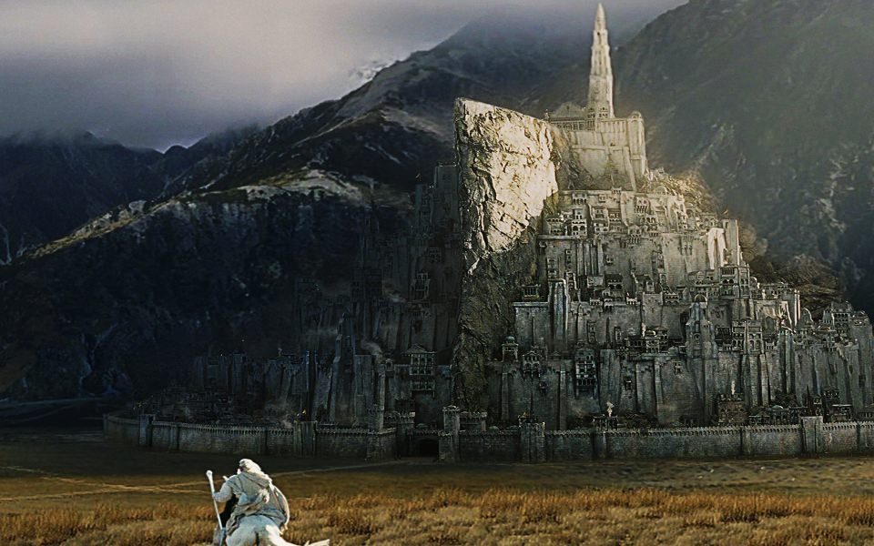 Download Tirith City From Lord of the Rings wallpaper
