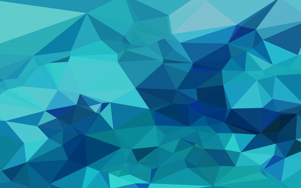 Download Triangle Blue Patterns wallpaper