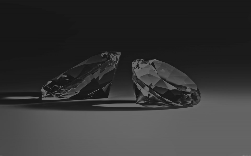 Download Two Dark Diamonds wallpaper