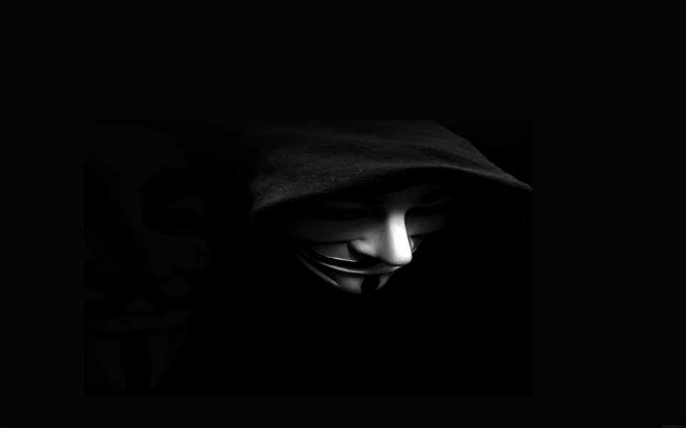 Download V For Vendetta Face Mask wallpaper