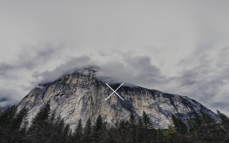 Download Yosemite Apple Mountain wallpaper