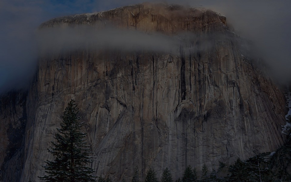 Download Yosemite Mountain Rock Face wallpaper