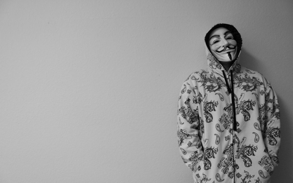 Download Anonymous Guy wallpaper