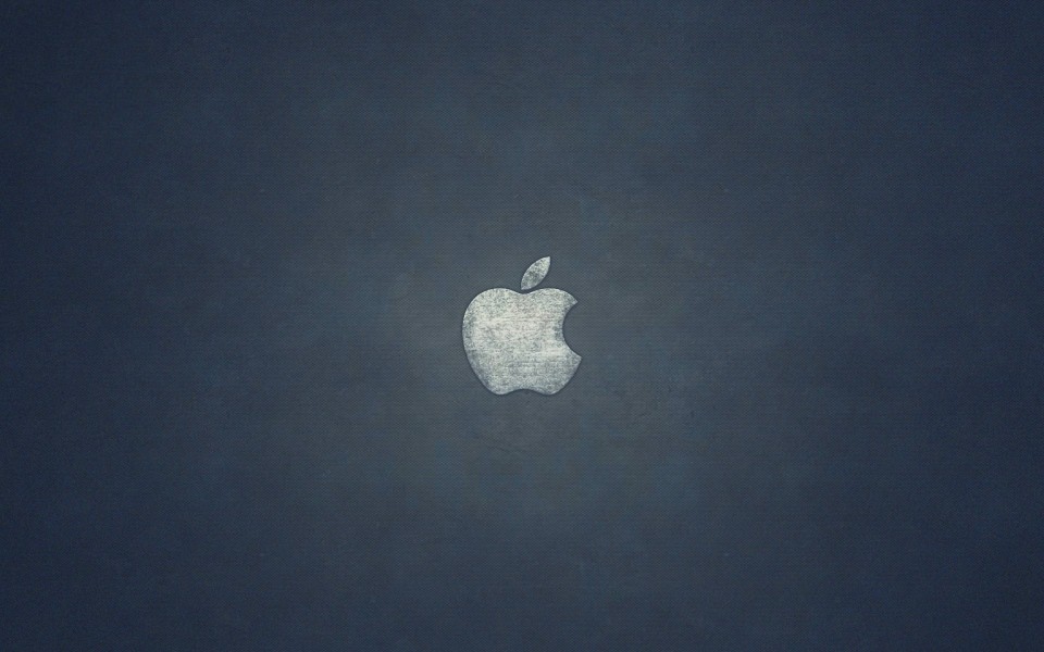 Download Grunge Apple Logo wallpaper