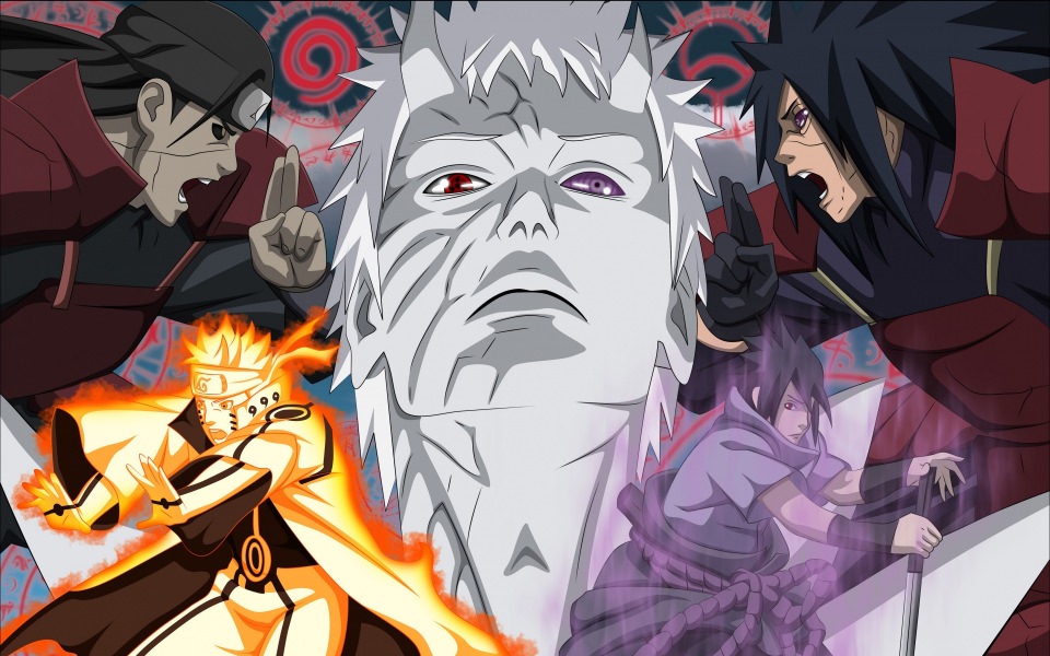 Download Naruto Vs Madara Uchiha wallpaper
