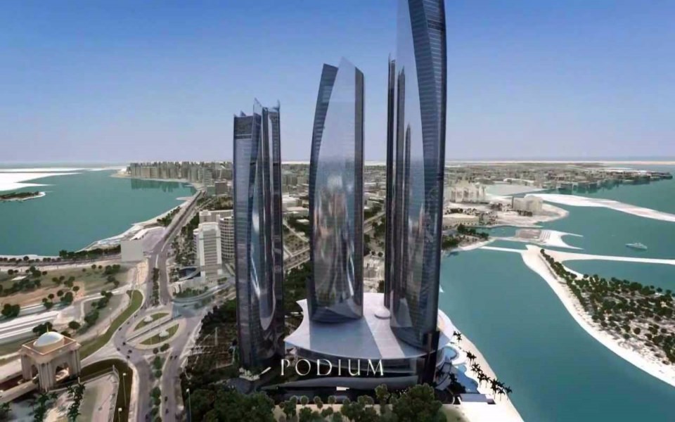 Download Etihad Towers Abu Dhabi 4K Wallpapers wallpaper