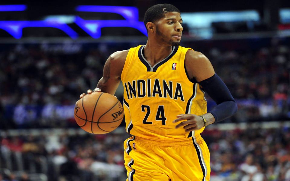 Download Pacers Paul George Indiana 4K Wallpapers wallpaper