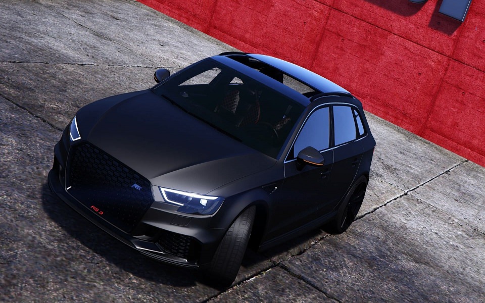 Download Audi rs3 Sportback 2018 wallpaper