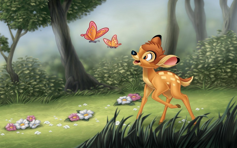 Download Bambi Disney Cartoons wallpaper