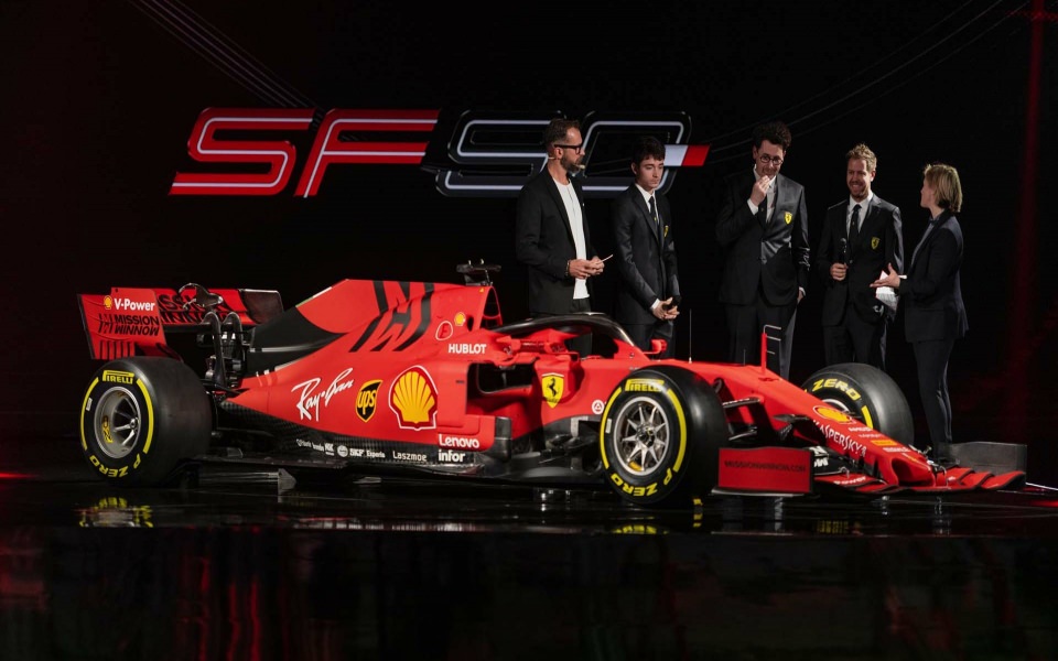 Download Ferrari unveils latest F1 wallpaper