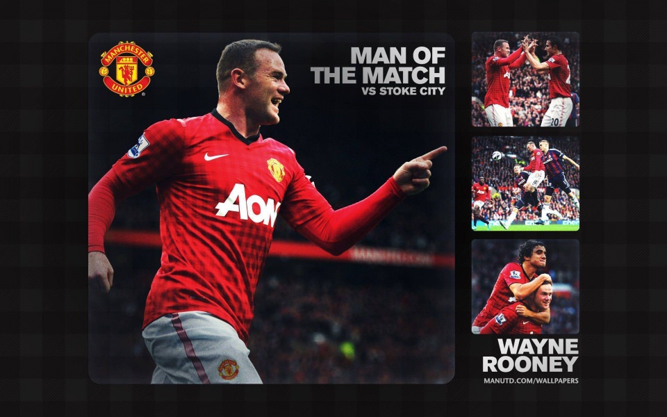 Download Wayne Rooney Manchester United wallpaper