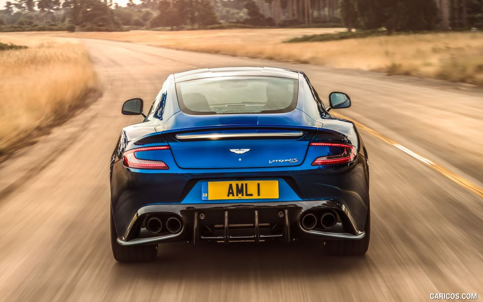 Download 2017 Aston Martin Vanquish S Rear wallpaper