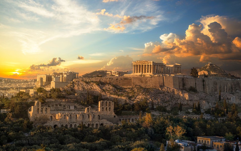 Download Acropolis of Athens greek wallpaper