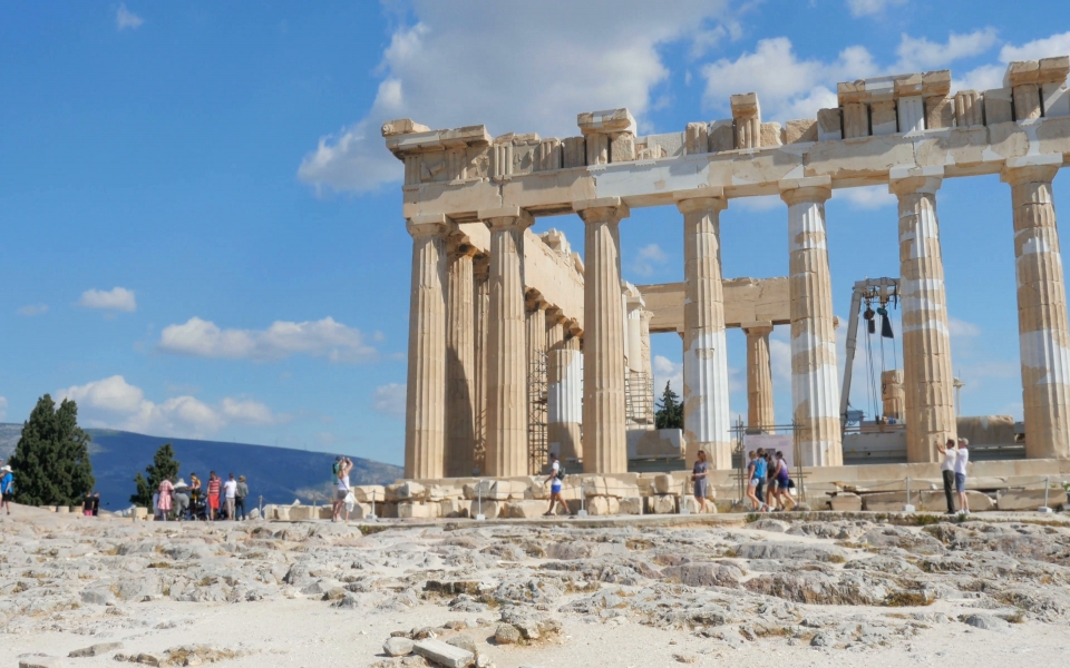 Download Acropolis of Athens Tourist Attractions wallpaper