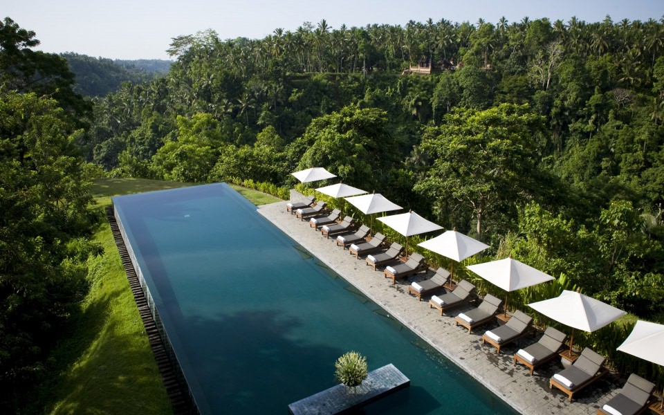 Download Alila Ubud Bali Indonesia The best hotel pools wallpaper