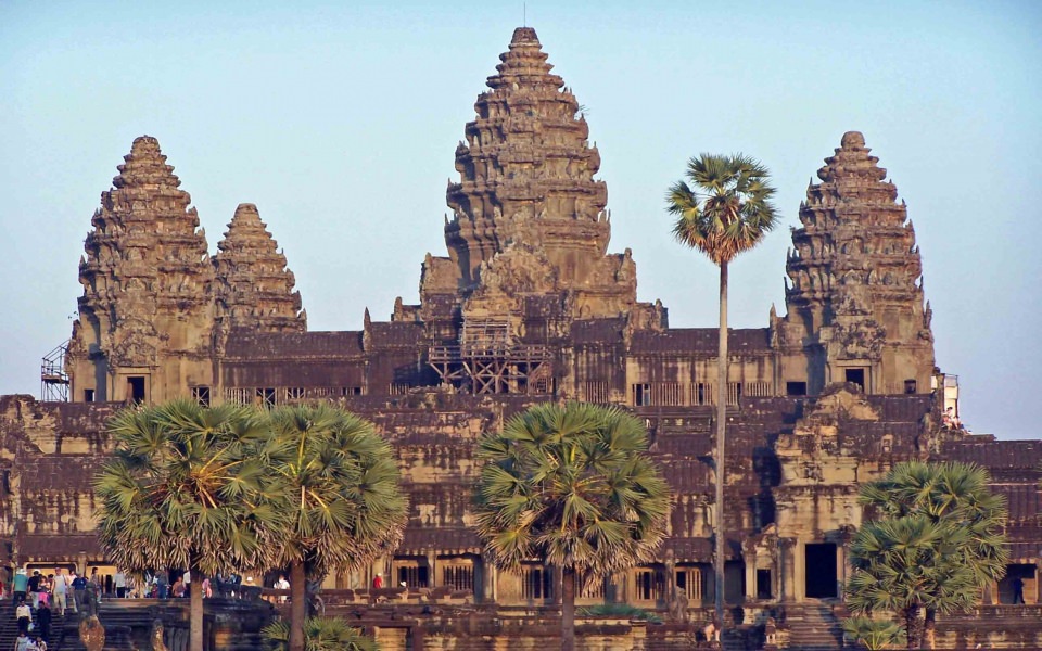 Download Angkor Wat Temple Religion in Cambodia wallpaper