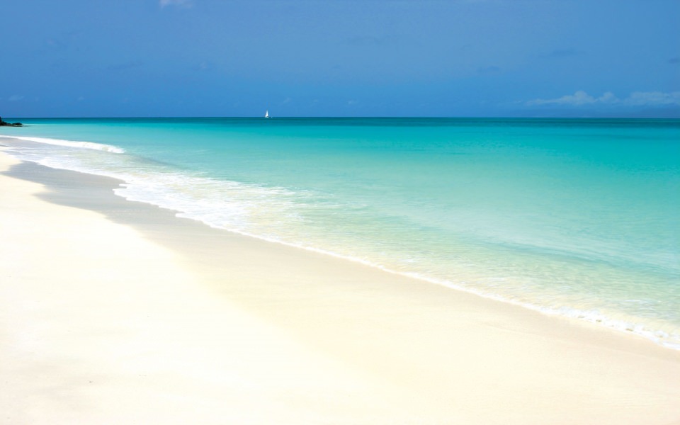 Download Antigua and Barbuda Beach Photos wallpaper