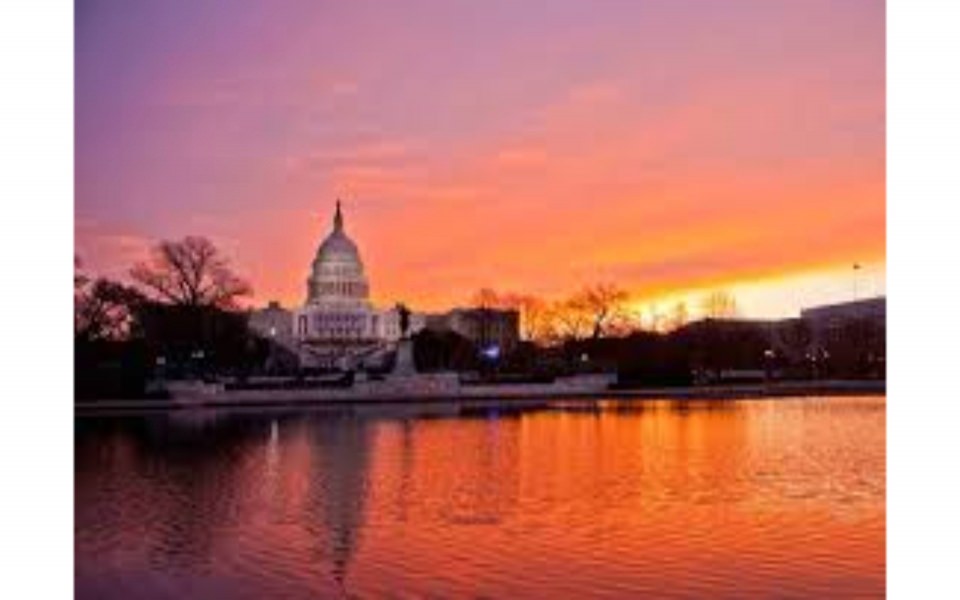 Download Beautiful Sunset 4K Washington wallpaper