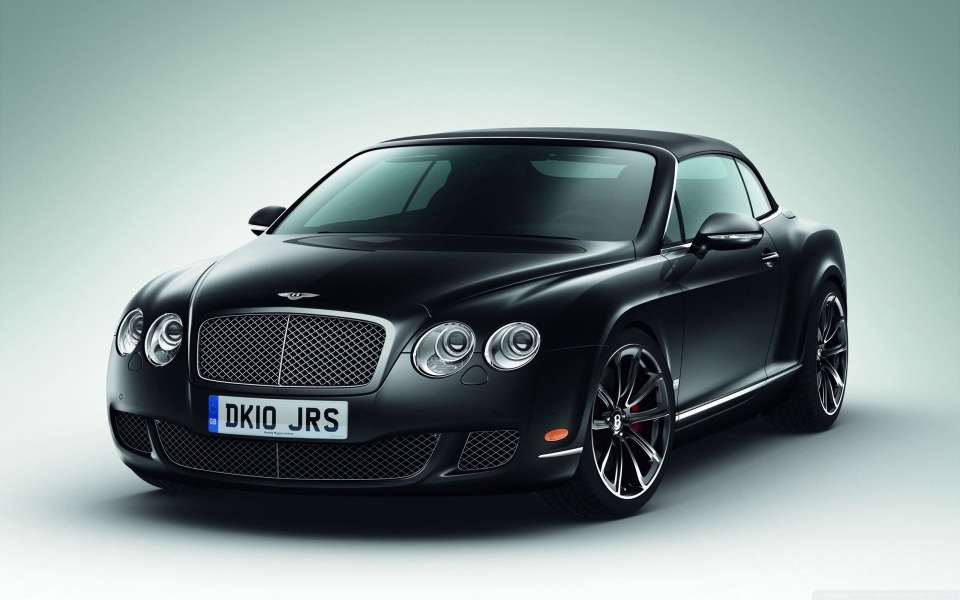 Download Bentley Continental GTC Black 4K HD Desktop Wallpaper for 4K wallpaper