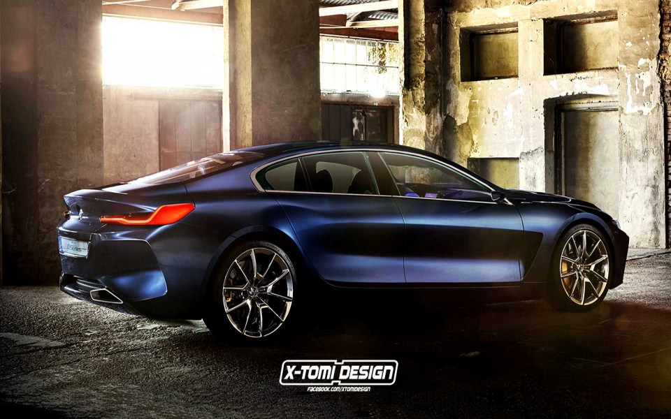 Download BMW 8 Series Gran Coupe wallpaper