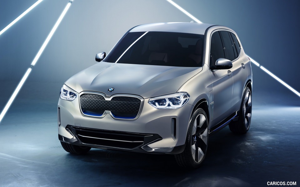 Download BMW iX3 Concept Cars 2020 Front HD Wallpaper wallpaper