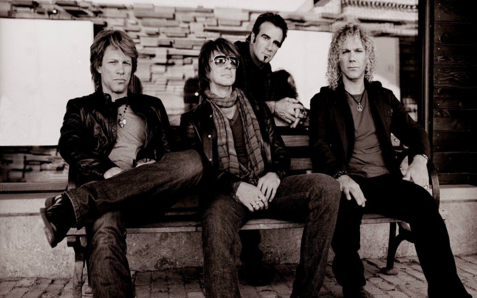 Download Bon Jovi Rock n Roll Band music wallpaper
