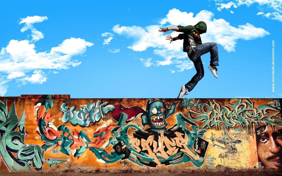 Download Dance Hip Hop In Street By Marrakchi Dqe wallpaper