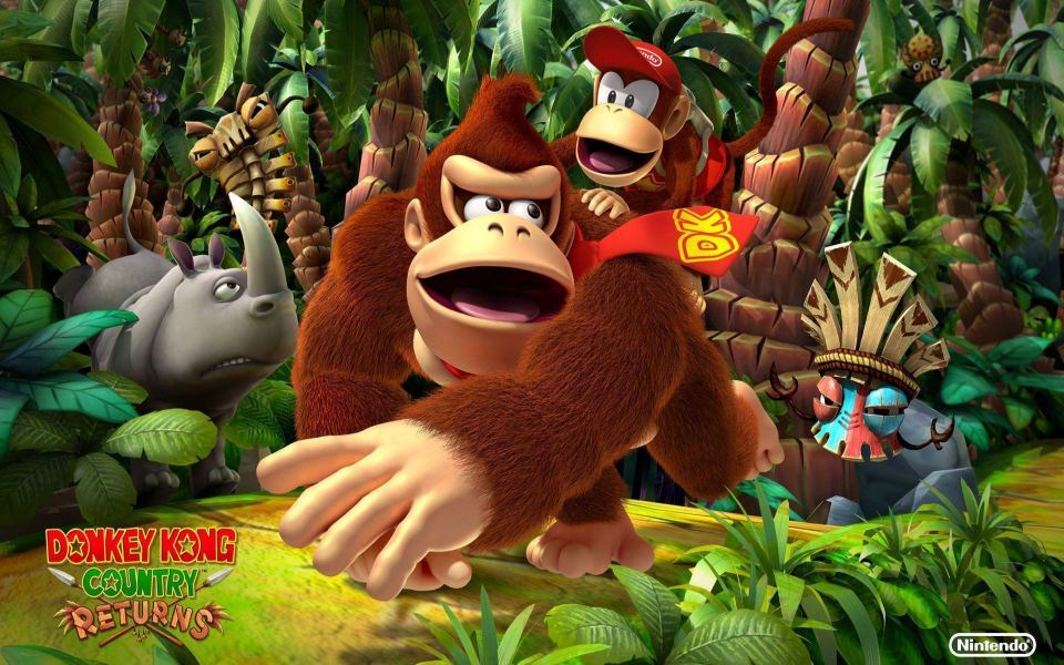 Download Donkey Kong Country Returns wallpapers wallpaper