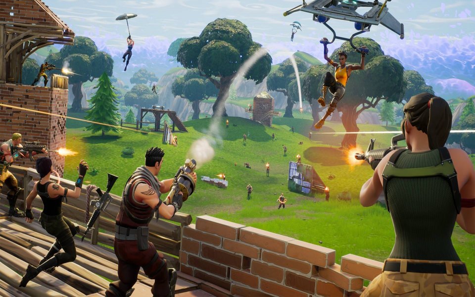 Download Fortnite Gets a Battle Royale Map Update with New Areas wallpaper