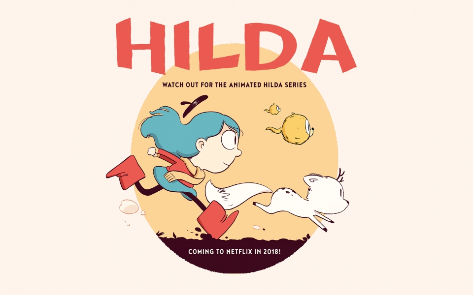 Download Hilda is coming to Netflix wallpaper