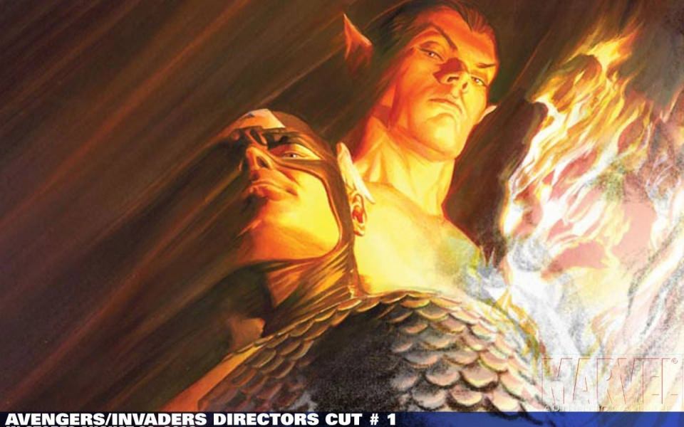 Download Human torch alex ross namor the submariner wallpapers wallpaper