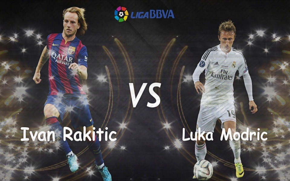 Download Ivan Rakitic vs Luka Modric wallpaper