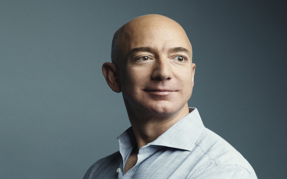 Download Jeff Bezos Amazon Walls wallpaper
